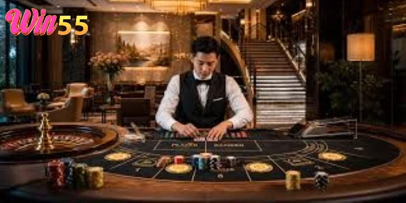 Bàn casino trực tuyến Win55 – Cách chọn bàn chơi phù hợp 3 Những yếu tố cần quan sát trước khi tham gia một bàn chơi